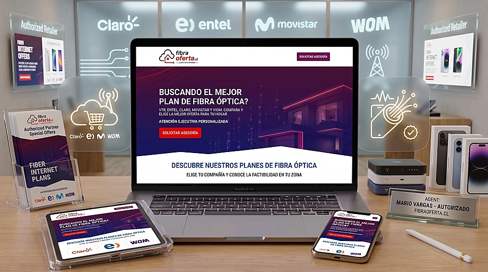 Mockup de FibraOferta.cl