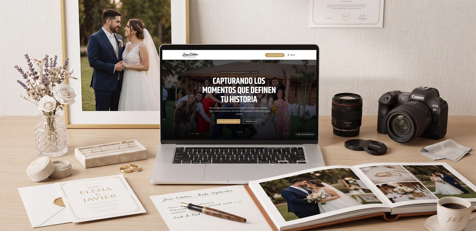 Mockup Oficial de Producción • Juan Esteban Fotografía